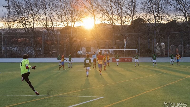 Un instant del partit