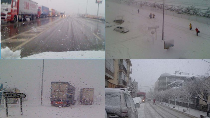 Avui fa dotze anys de la darrera gran nevada a la Jonquera