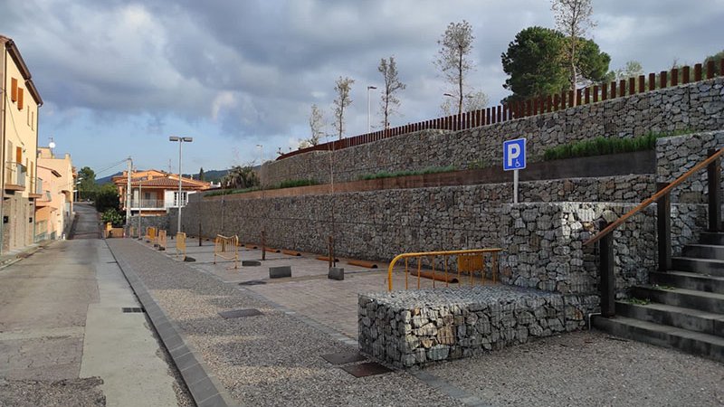 La zona ofereix una imatge totalment renovada