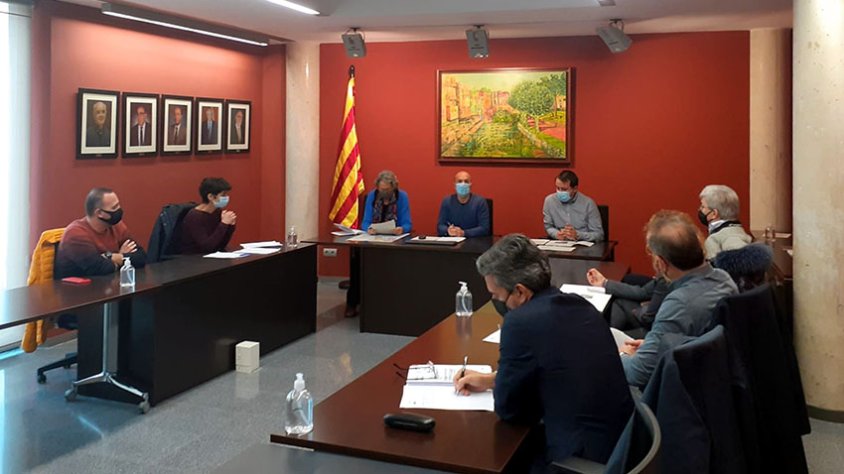 Reunió entre l'Ajuntament i els propietaris de la Campa