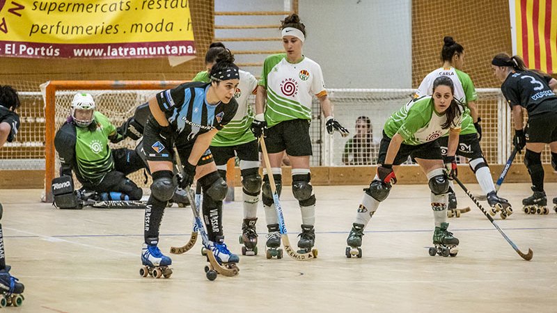 Les noies es van imposar en un partit molt seriós contra el CH Vilassar