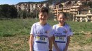 Gran paper d'Arlet Carreras i Juli Gómez al Campionat de Catalunya de Cros Escolar