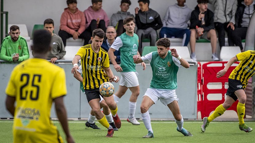 Nabil, Alexandre i Àlex van debutar amb el primer equip