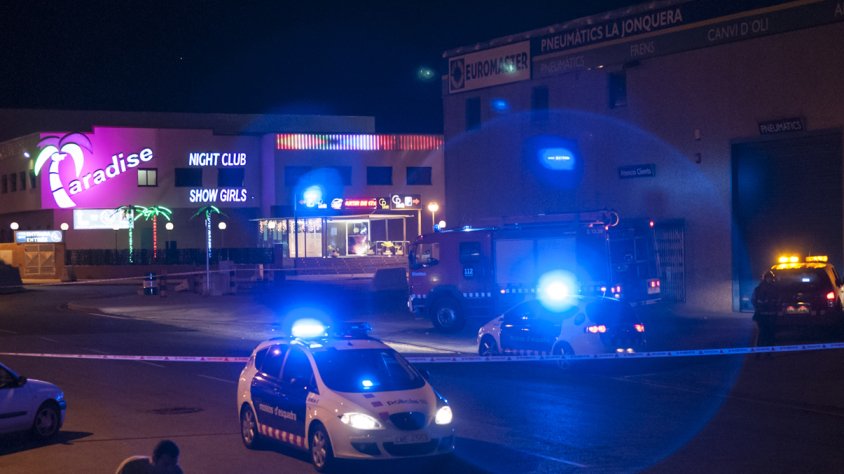 Acte de denúncia contra la prostitució a la Jonquera. Imatge d'arxiu.