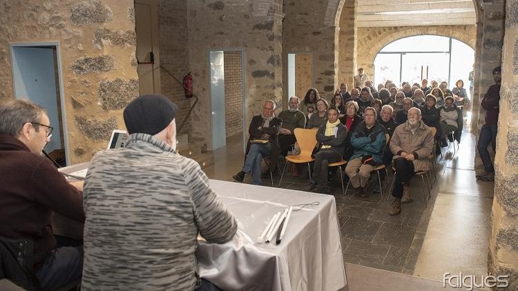 L'acte es va fer als Porxos de Can Laporta