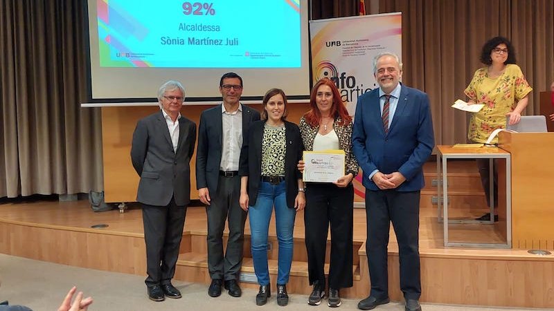 Sònia Martínez i Míriam Lanero van recollir el guardó