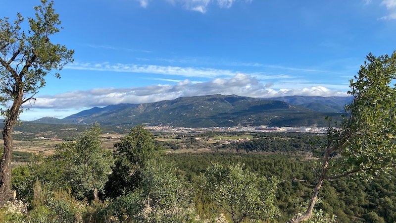 Diversos punts de la zona ofereixen vistes espectaculars