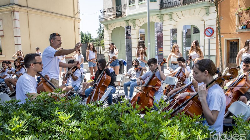 El projecte compta amb la col·laboració de l'Escola de Música