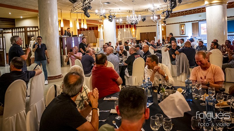 L'acte es va fer al restaurant Can Pau