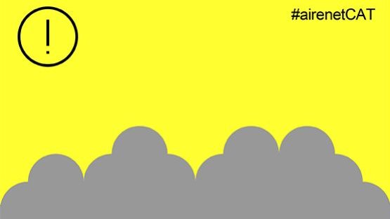 Imatge d'alerta difosa per la Generalitat