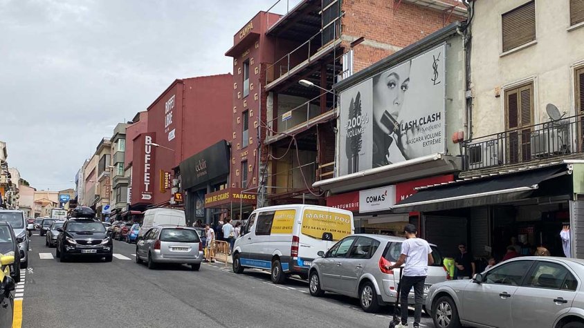Imatge d'arxiu del nucli comercial d'El Portús