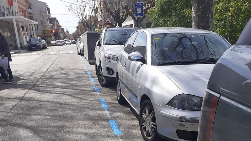 La zona blava es va posar en marxa a l'abril