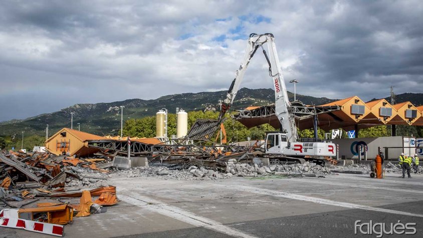 L'1 de setembre farà un any que ja no es paguen peatges