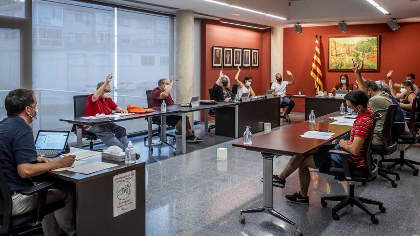 El ple, en una imatge d'arxiu