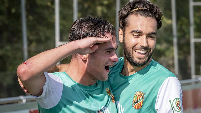 L'equip va fer una gran primera part