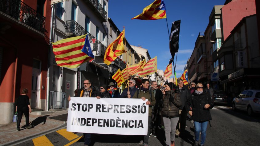 Els manifestants van aconseguir col·lapsar l'N-II