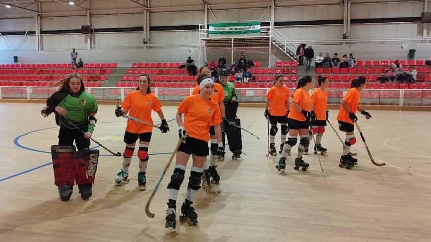 La juvenil Laia Ricart va debutar en competició oficial amb el primer equip femení