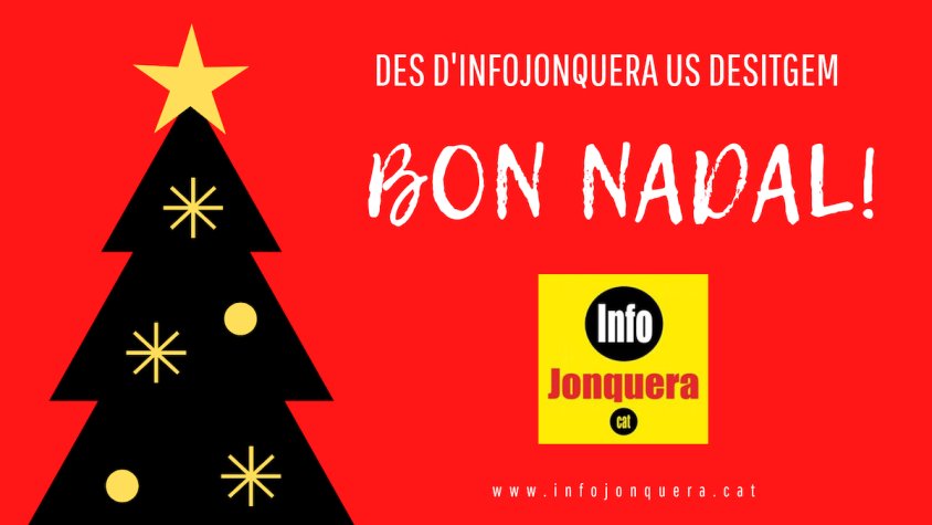 Tot l'equip d'Infojonquera us desitja que passeu un Bon Nadal!