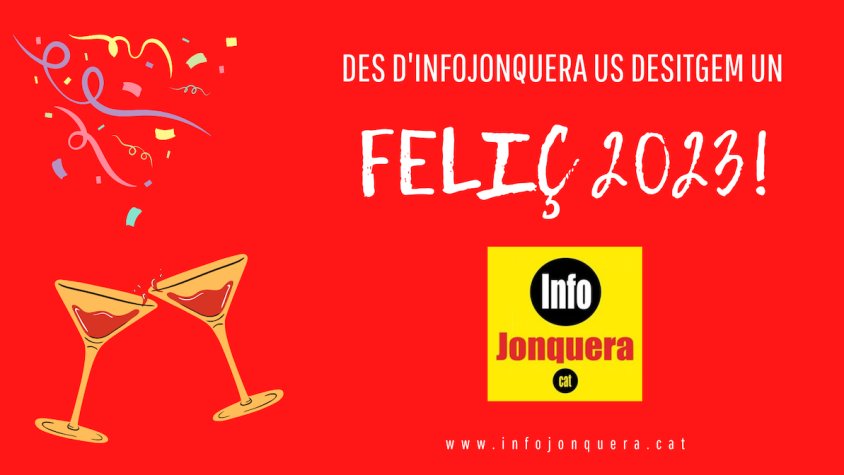 Tot l'equip d'Infojonquera us desitja un bon any nou!