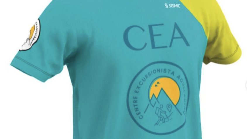 Així serà la samarreta del CEA (cliqueu per ampliar)