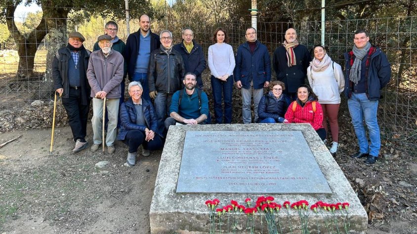 La consellera també va fer la ruta fins a coll de Lli, al terme municipal de la Vajol