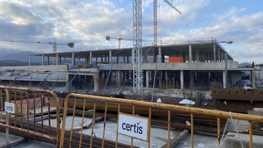 Les obres per construir la nova comissaria avancen a bon ritme