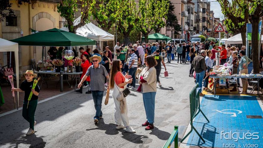 El Sant Jordi a la Jonquera en imatges