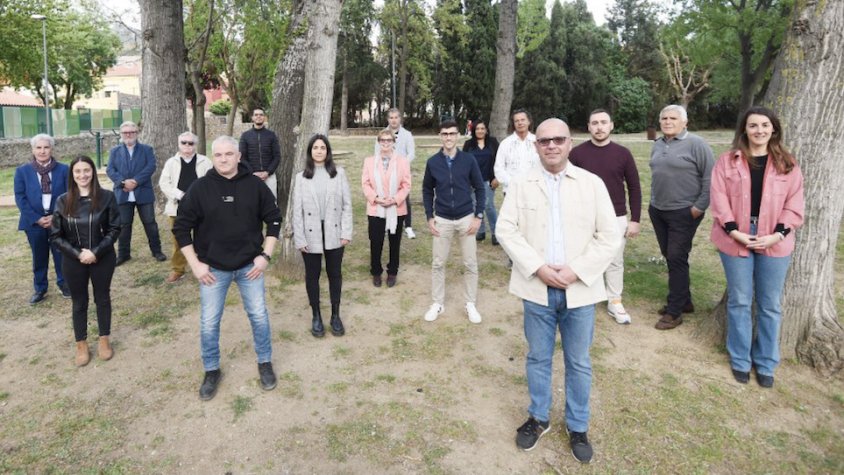 Foto de família de tota la candidatura