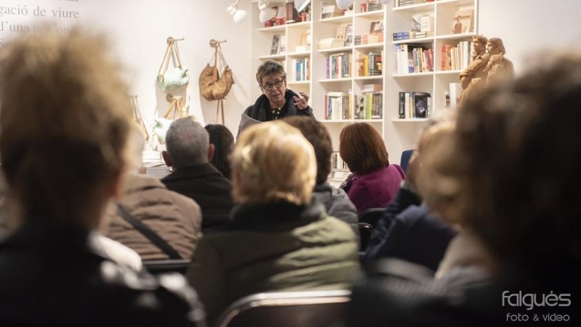 Marta Marin-Dòmine va guiar l'acte de la tarda