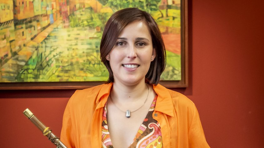 Lanero, just després de ser investida