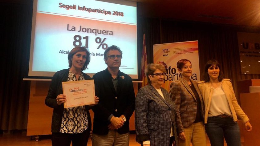 L'acte de lliurament es va fer a la UAB