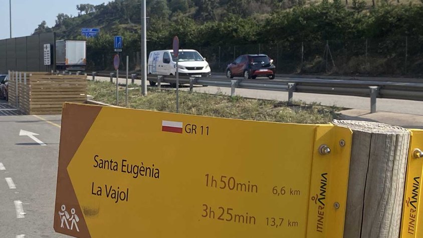 La Jonquera, punt clau del GR-11 en els 40 anys de la Transpirinenca