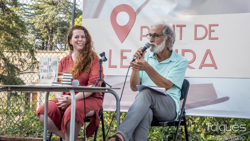 Gemma Ventura i Enric Tubert, als jardins de la Societat
