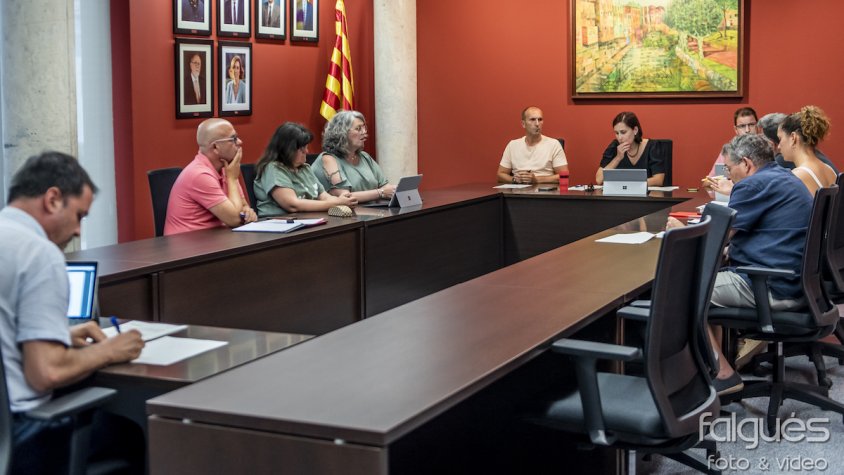 Imatge d'arxiu del primer ple d'aquest mandat