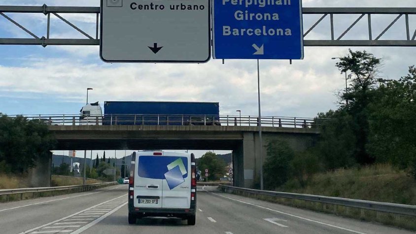 El ministre de Transports defuig parlar de terminis o fer "promeses abstractes" amb les obres de l'N-II a l'Alt Empordà.