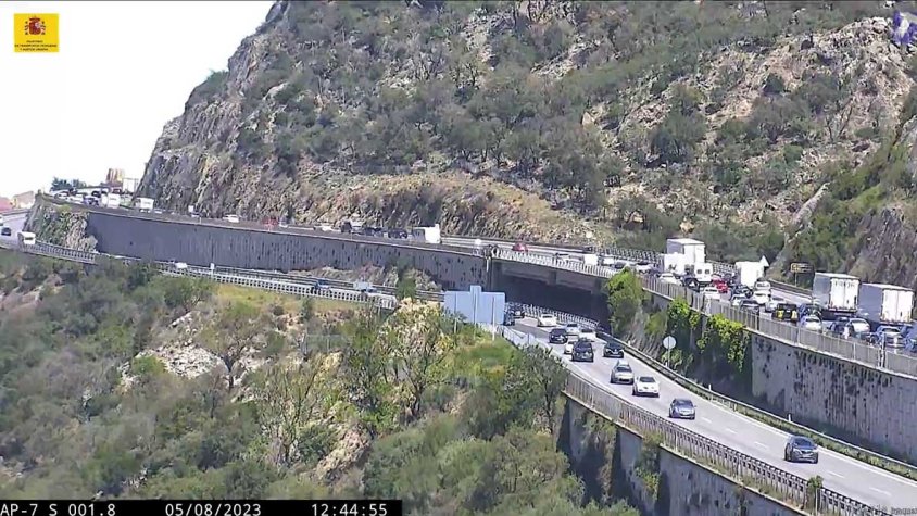 Imatge de la webcam de l'AP7 al Ports
