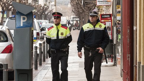 La cooperació policial és clau al municipi (imatge d'arxiu)