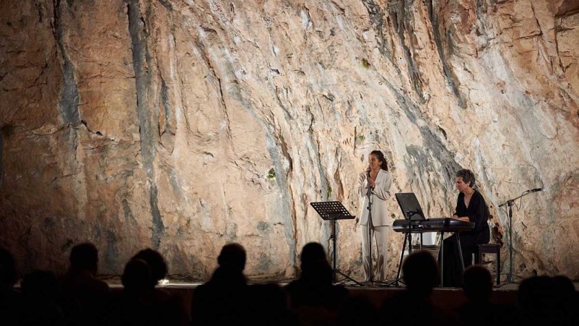 Imatge del Festival Itinera, impulsat per l’Associació de Micropobles de Catalunya i Active, al micropoble Avellanes-Santa Linya (Lleida)