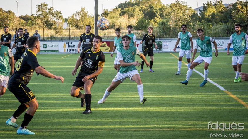 El partit va ser d'allò més ajustat