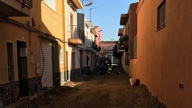 Els treballs també permetran millorar el paviment