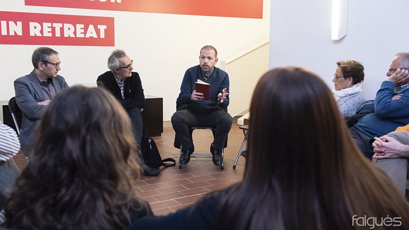 Esculies i Pujol, debatent