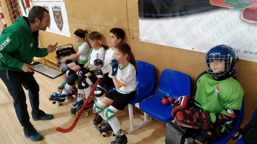 El prebenjamí va perdre contra el CH Palafrugell