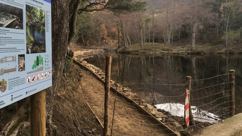 El pantà de Requesens depèn de la riera d'Anyet (imatge d'arxiu)
