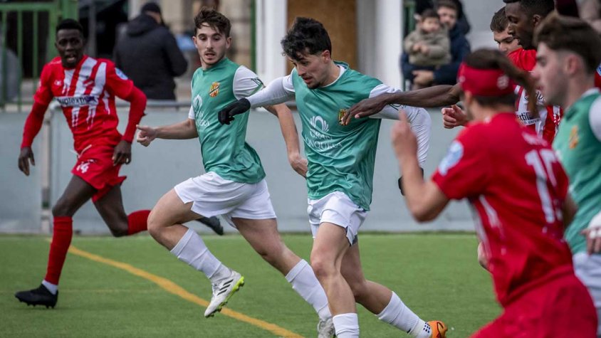 Els verd-i-blancs van lluitar fins al final (cliqueu per ampliar)