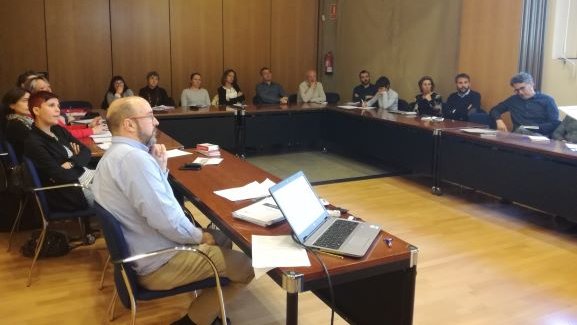 La sessió es va fer al Consell Comarcal