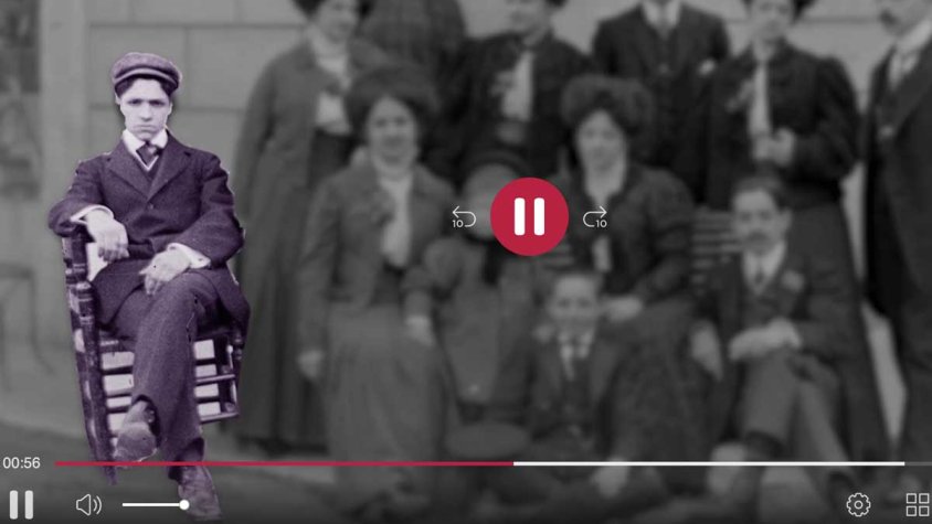 Jaume Laporta, natural de la Jonquera, però establert a Girona, va estudiar batxillerat al costat de Pla