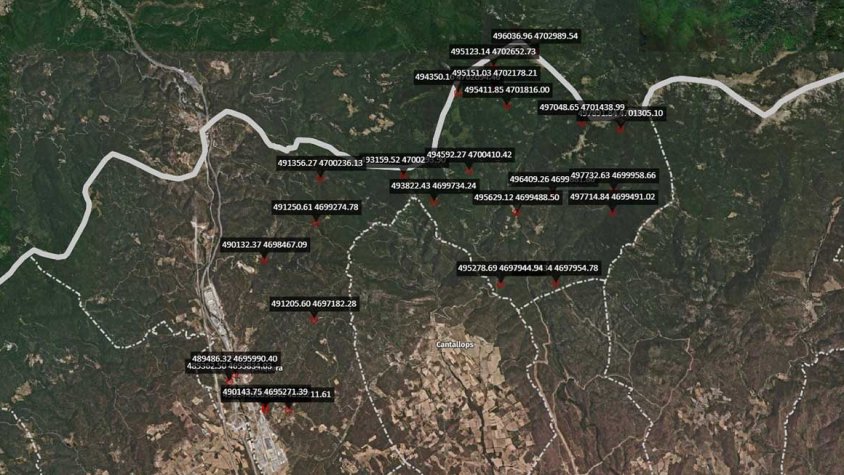 Al reportatge hi trobareu els noms i les ubicacions de cada sortidor