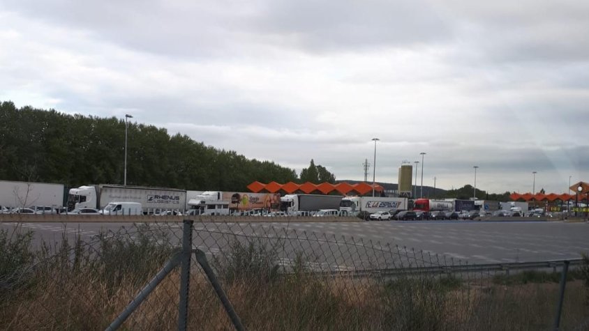 Durant la setmana ja s'han registrat algunes retencions a la Jonquera