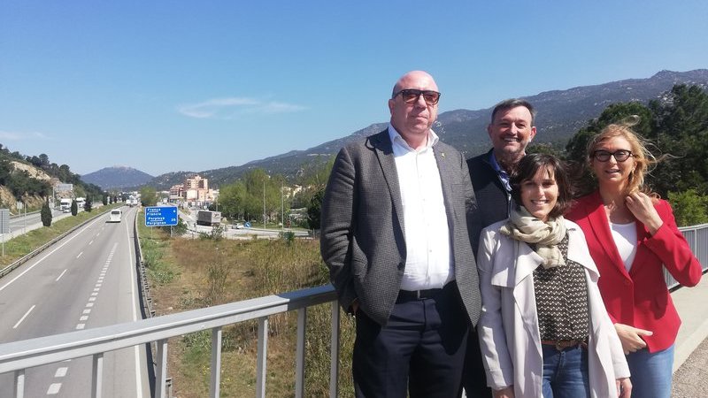 Els candidats de JxCat a la Jonquera