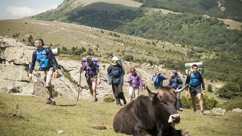 El CEJ es prepara per a la 75a travessa de la Jonquera a Portbou. Imatge d'arxiu.